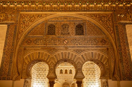Alcázar palace at opening — Seville