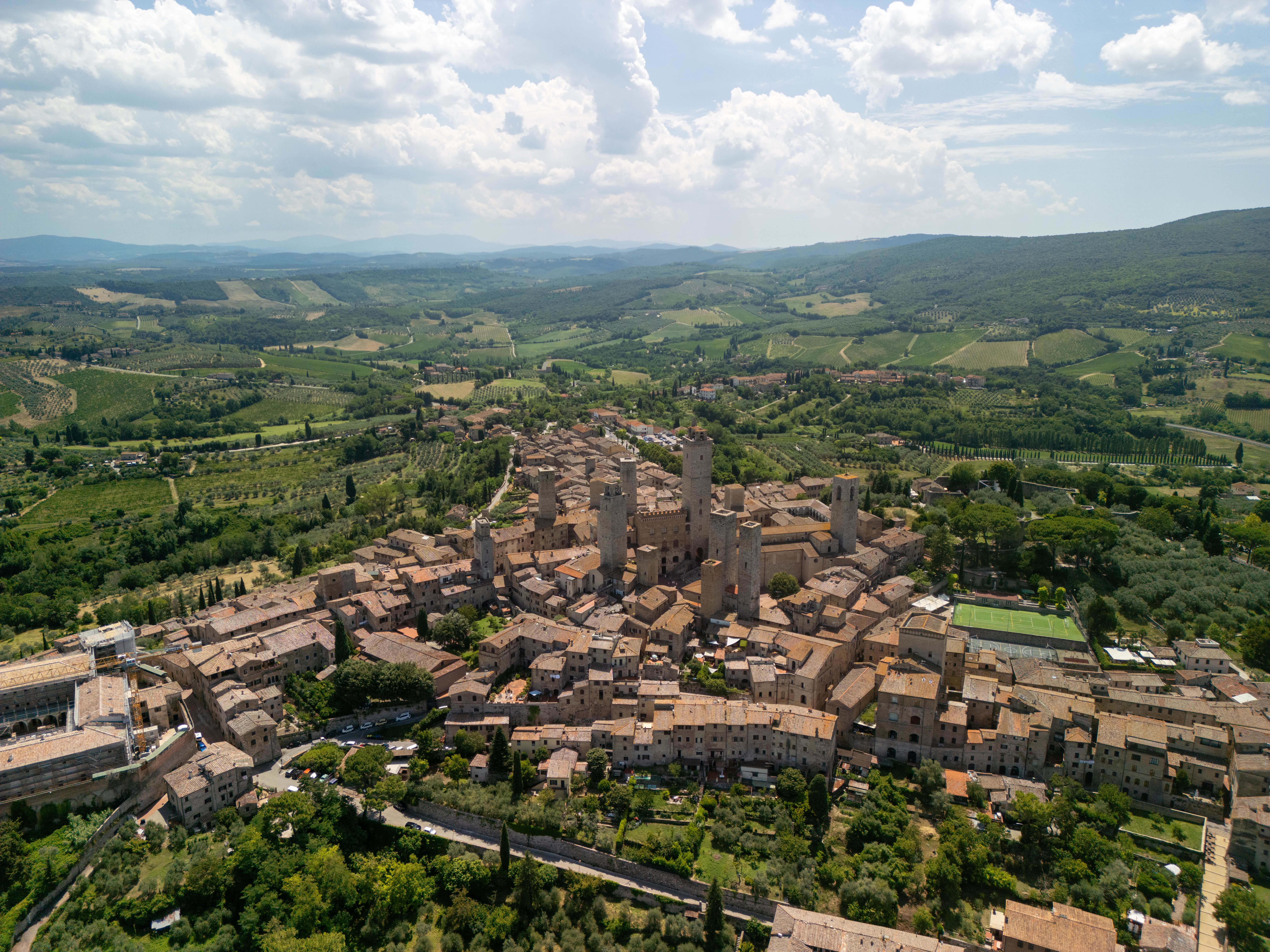 Landmarks in San Gimignano