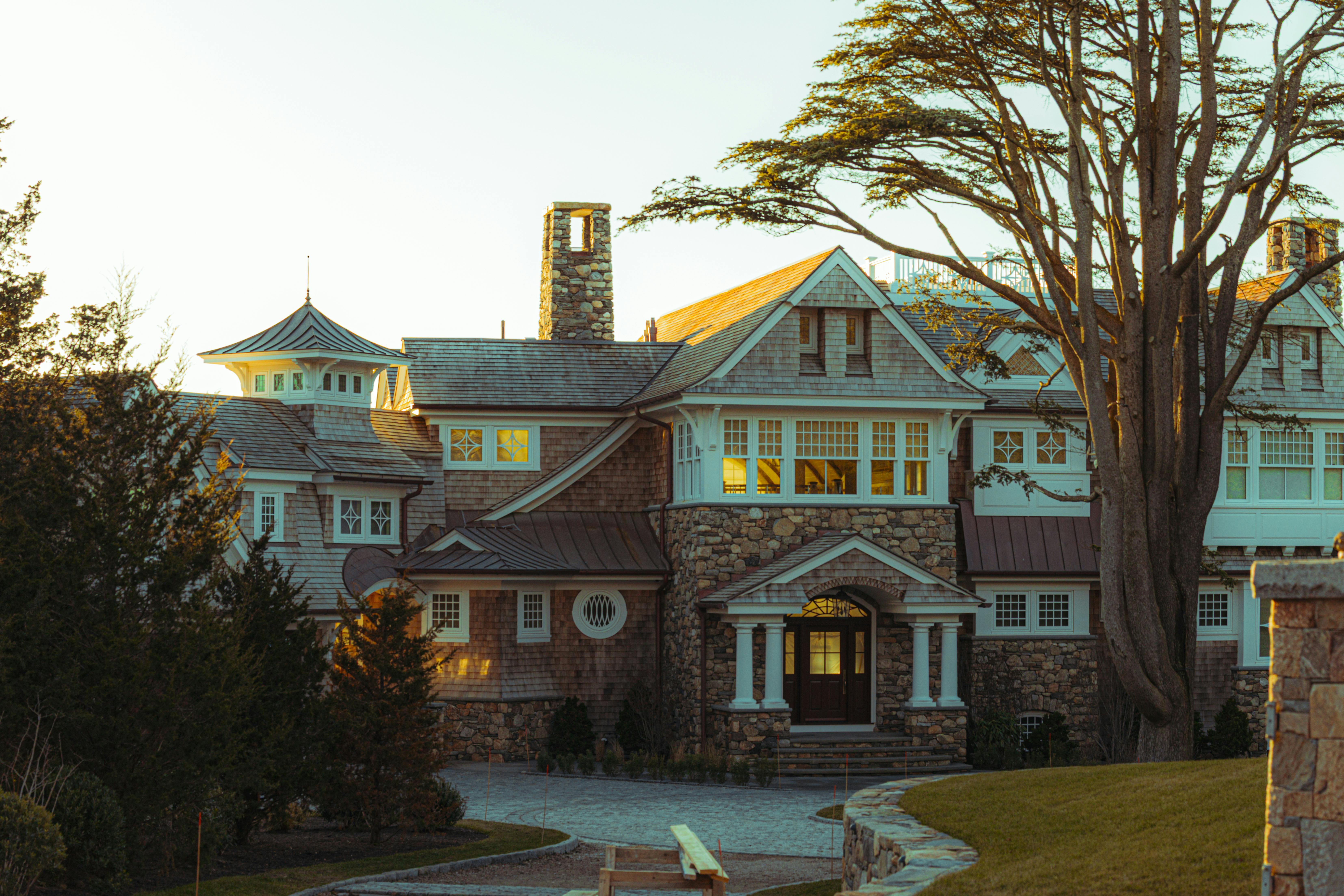 Ridgemont Estate standing seam roof