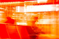 Abstract Blur in Urban Setting with Bright Lighting