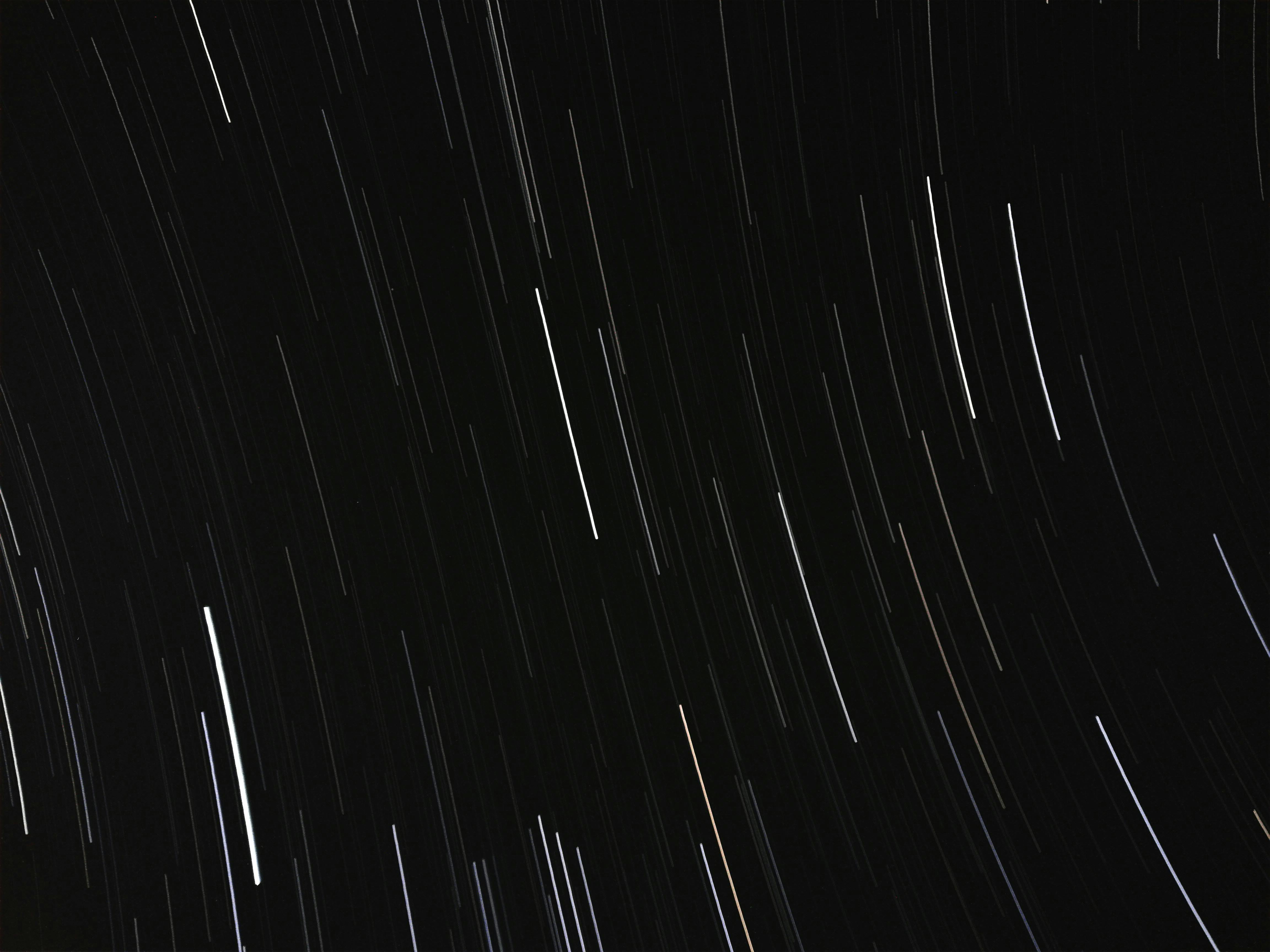 Time Lapse Photo of Stars on Night · Free Stock Photo