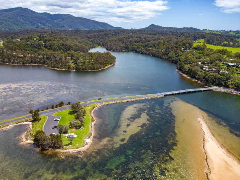 Aerial View of Tathra Beach and Wharf, Australia · Free Stock Photo