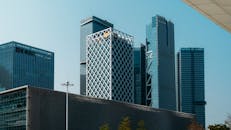 Modern Skyline of Shenzhen Skyscrapers
