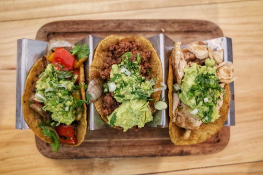 Ground Beef Skillet Tacos with Avocado