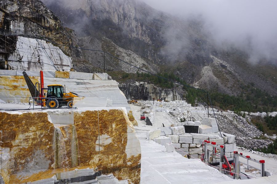 Carrara marble quarries, Tuscany, Italy — Winter S.p.A. origin