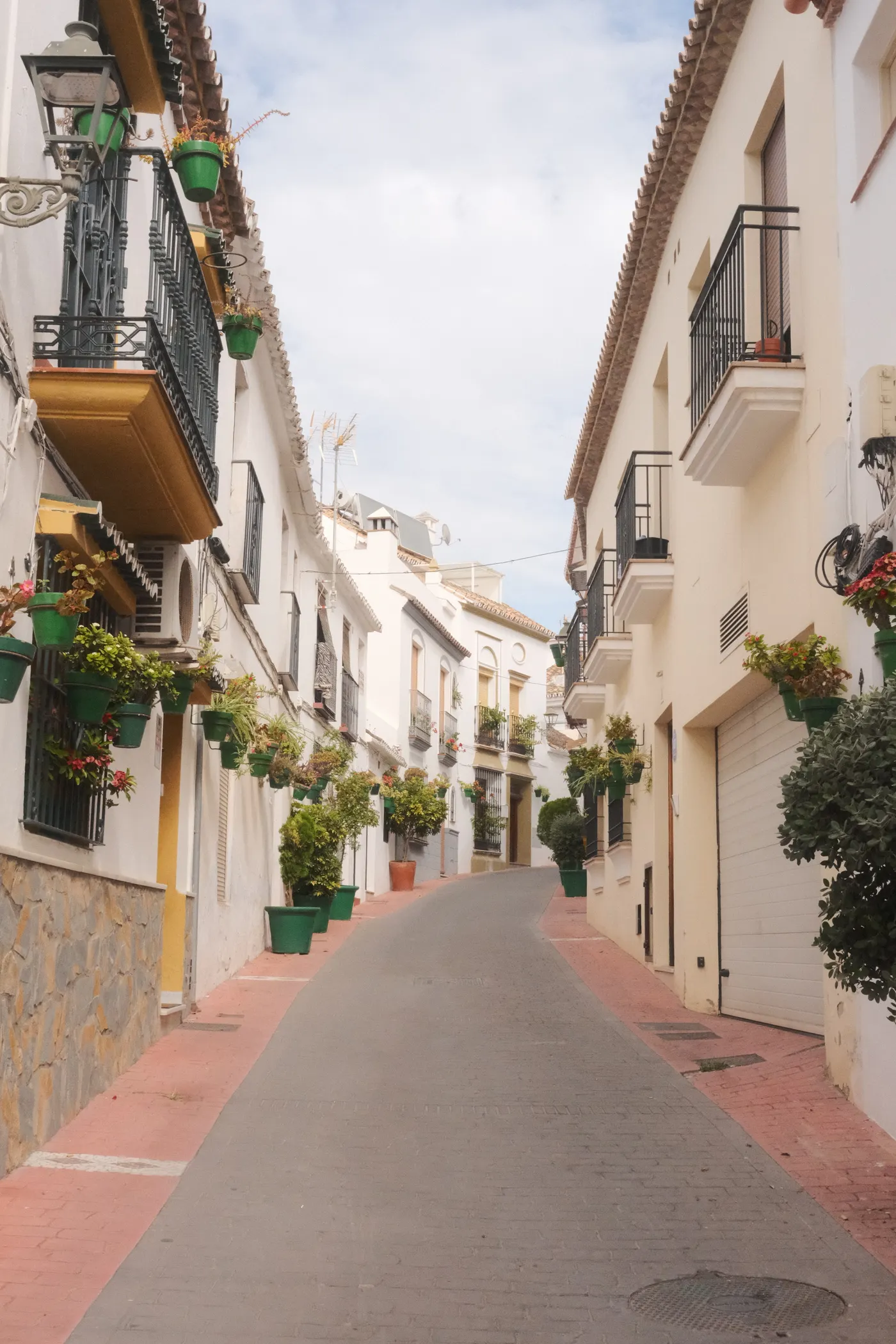 Calle de Estepona como ilustración general de la zona, no de las obras de El Carmen