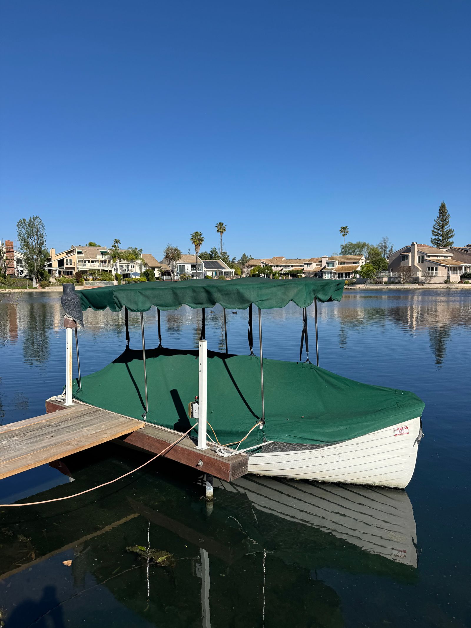 Casas junto al lago con embarcadero privado