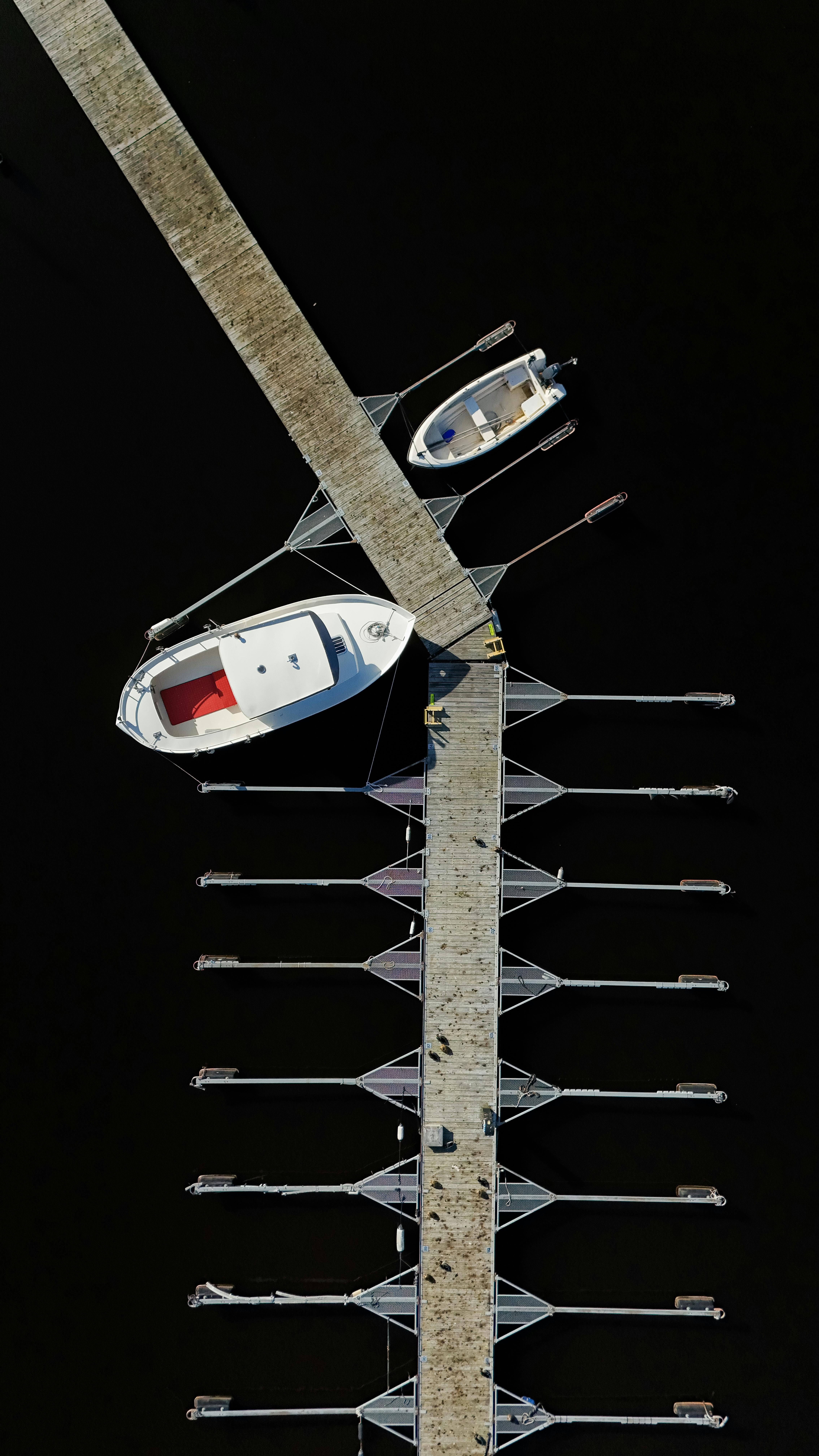 Gratis lagerfoto af abstrakt, anløbsbro, båd Lagerfoto