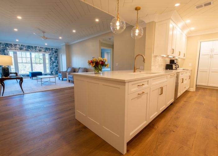 Countertop and flooring update on Moulton Parkway