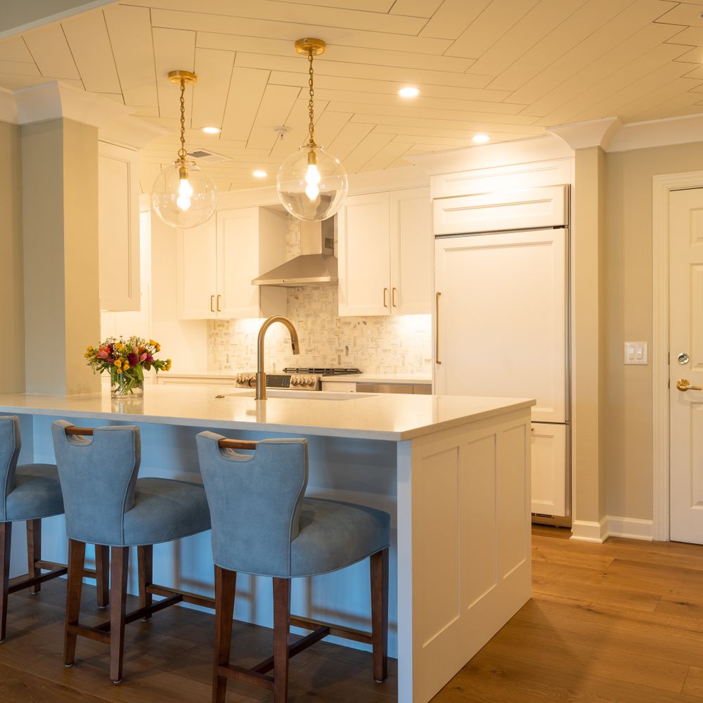 Interior Painting in Belmont — woodwork brushed to a crisp, smooth line