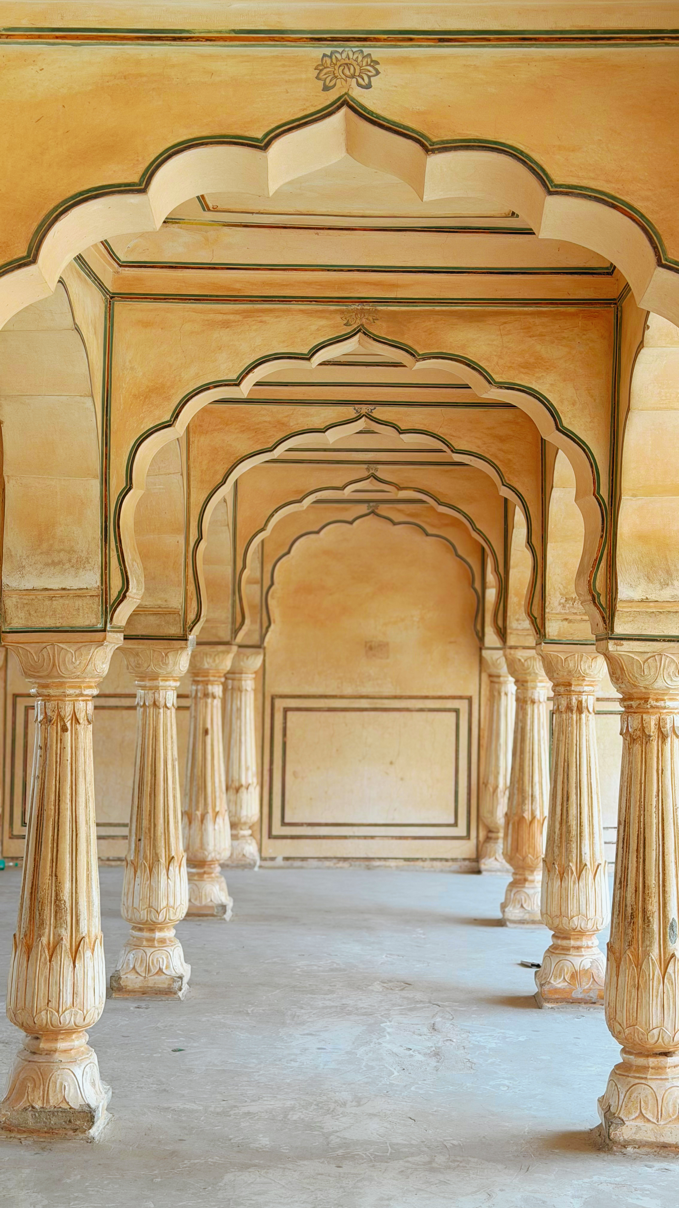 Arch with Bedrocks in Old Historic Building · Free Stock Photo