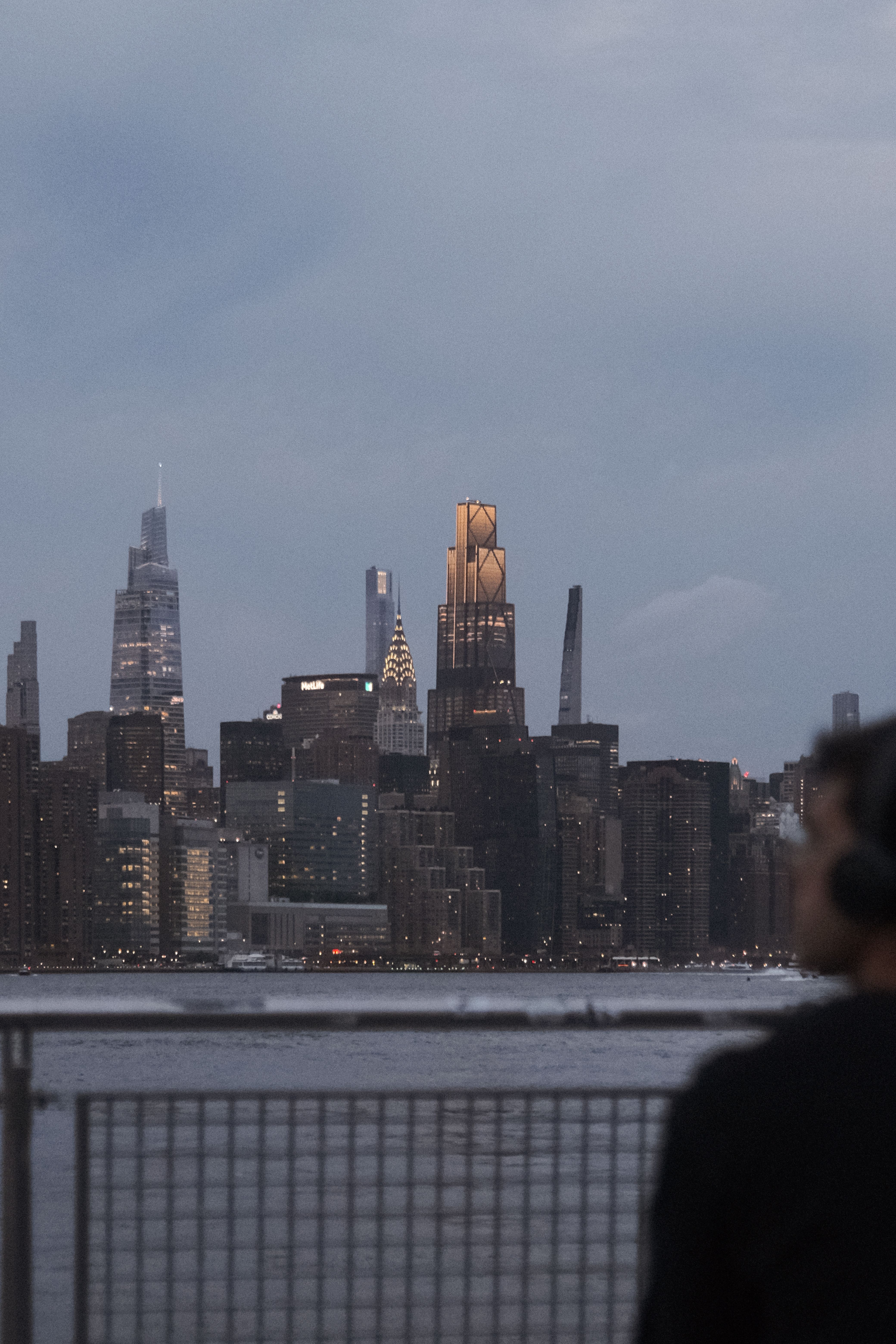 Twilight View of New York City Skyline · Free Stock Photo