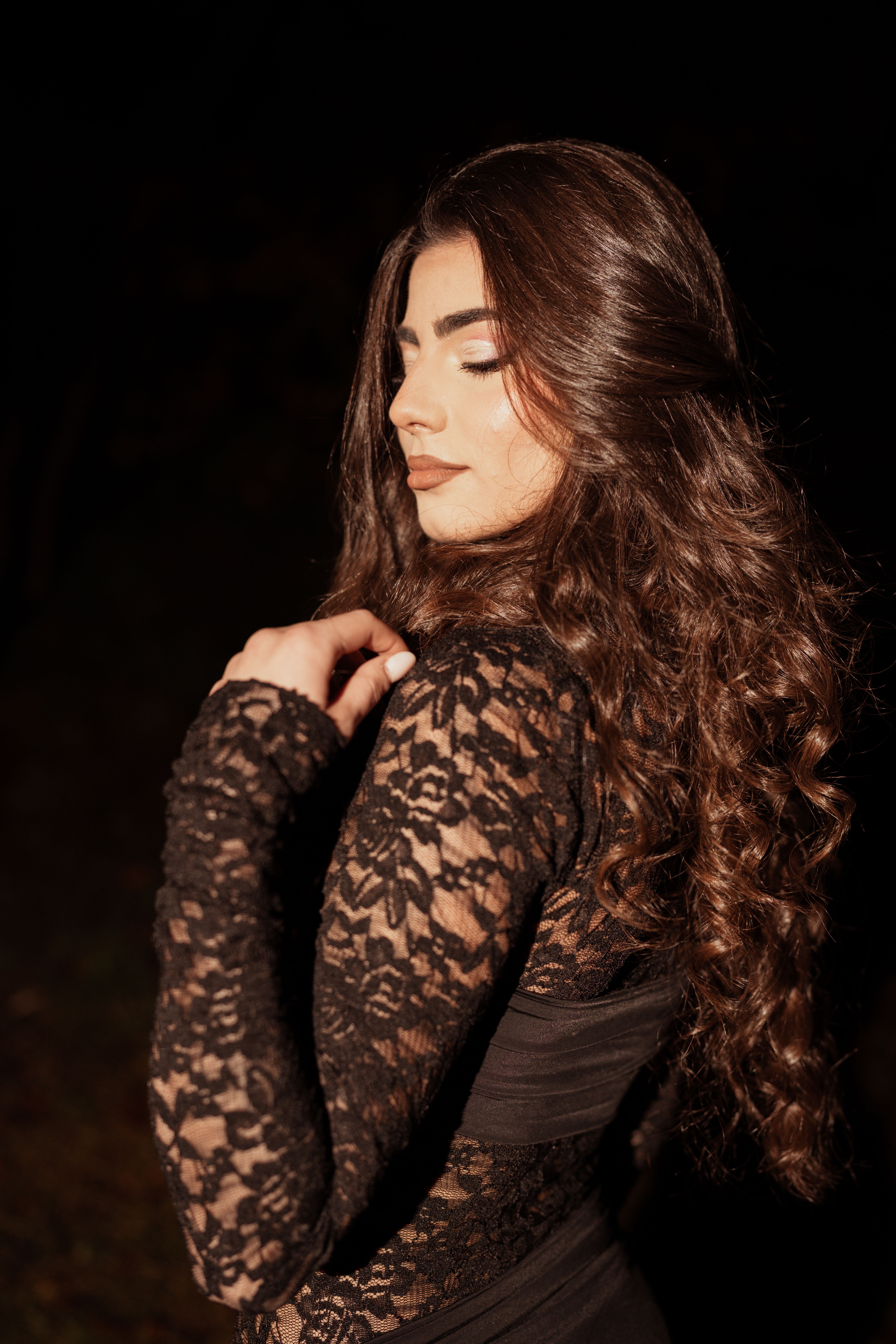 Robe en dentelle