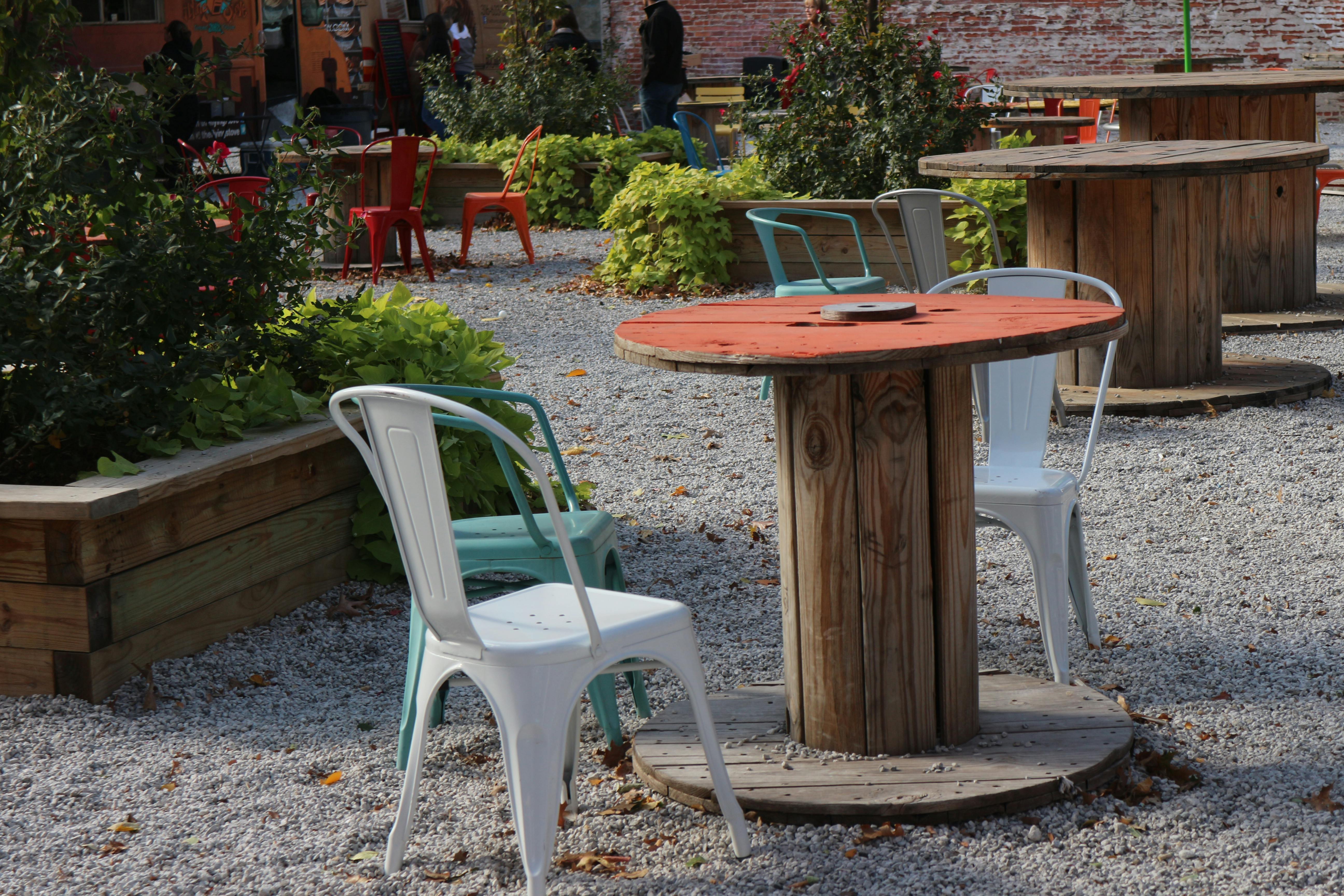 Free Stock Photo Of Chairs Outdoors Picnic   Pexels Photo 365215 