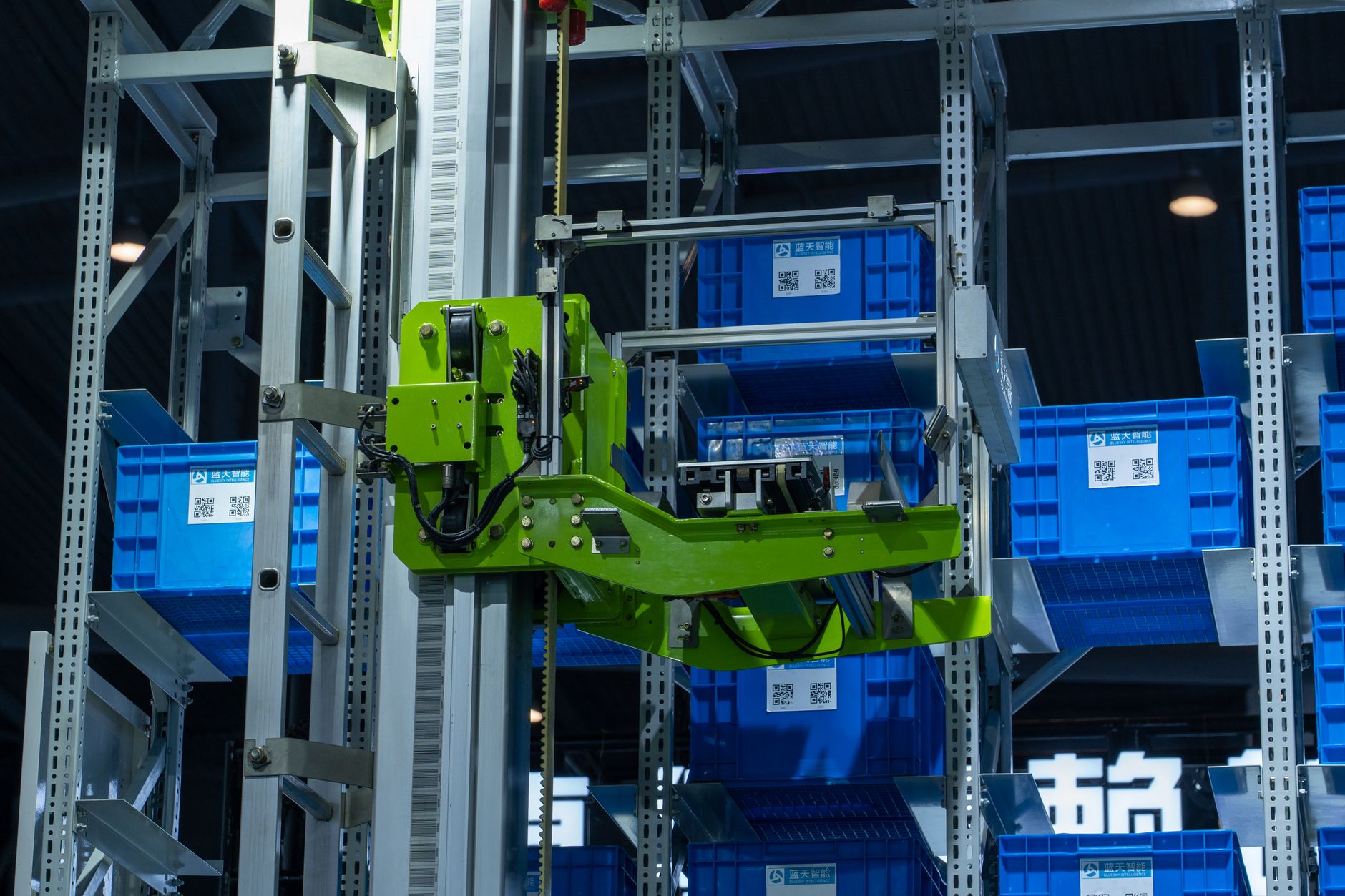 Humanoid robots are increasingly being deployed in logistics warehouses to automate repetitive tasks.