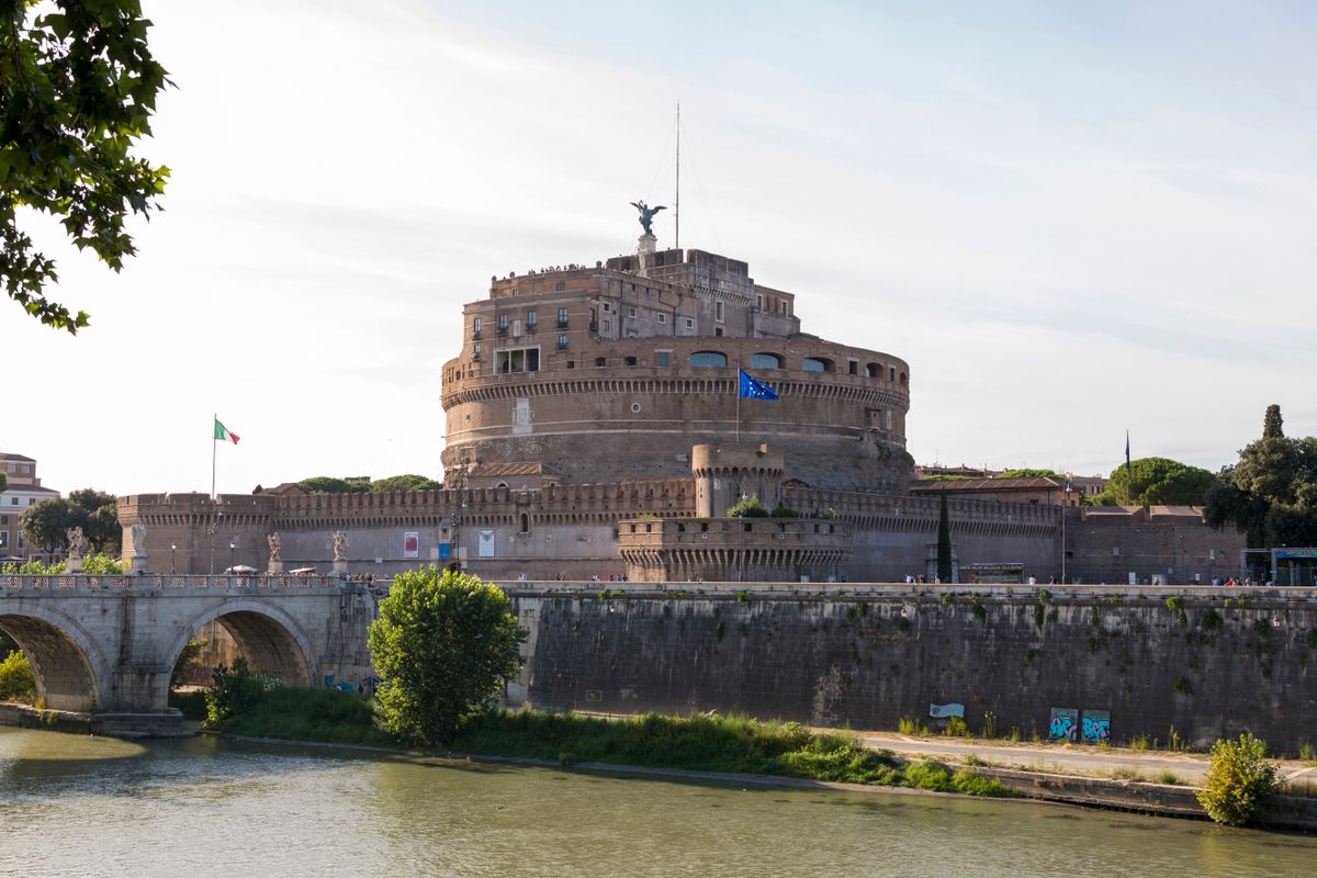 Prati dinner and Tiber walk