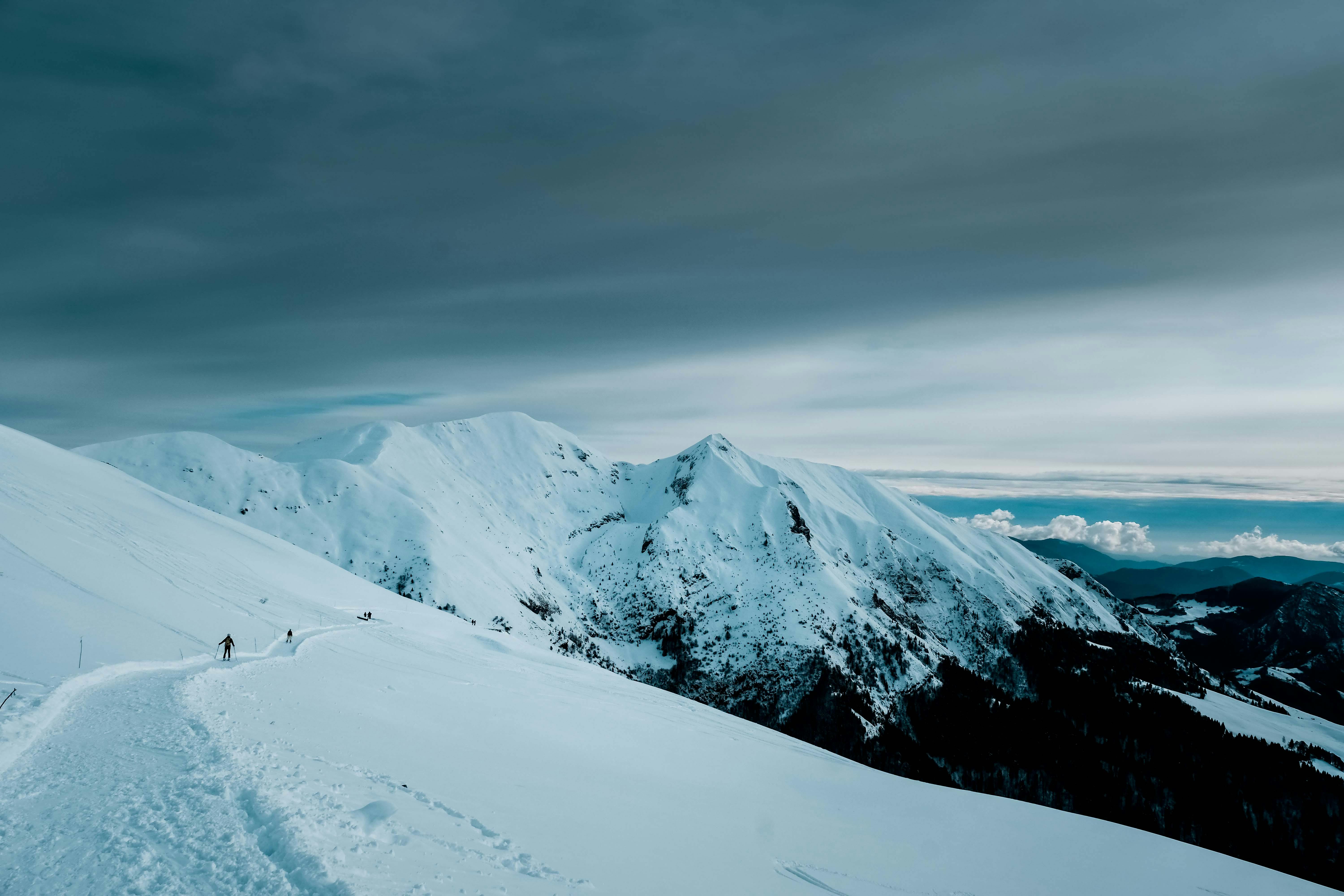 Snowy Mountains Background Pack