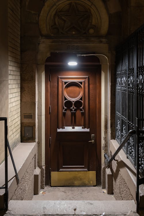 Gratis stockfoto met binnenkomst, houten deur