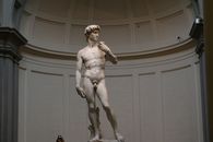 White Marble Statue of a Man
