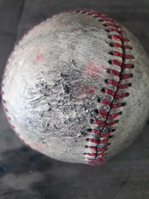 Kostenlos Nahaufnahmefoto Des Baseballballs Stock-Foto