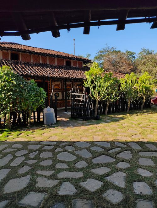 Free Explore traditional architecture and greenery in Khajuraho, Madhya Pradesh. Stock Photo