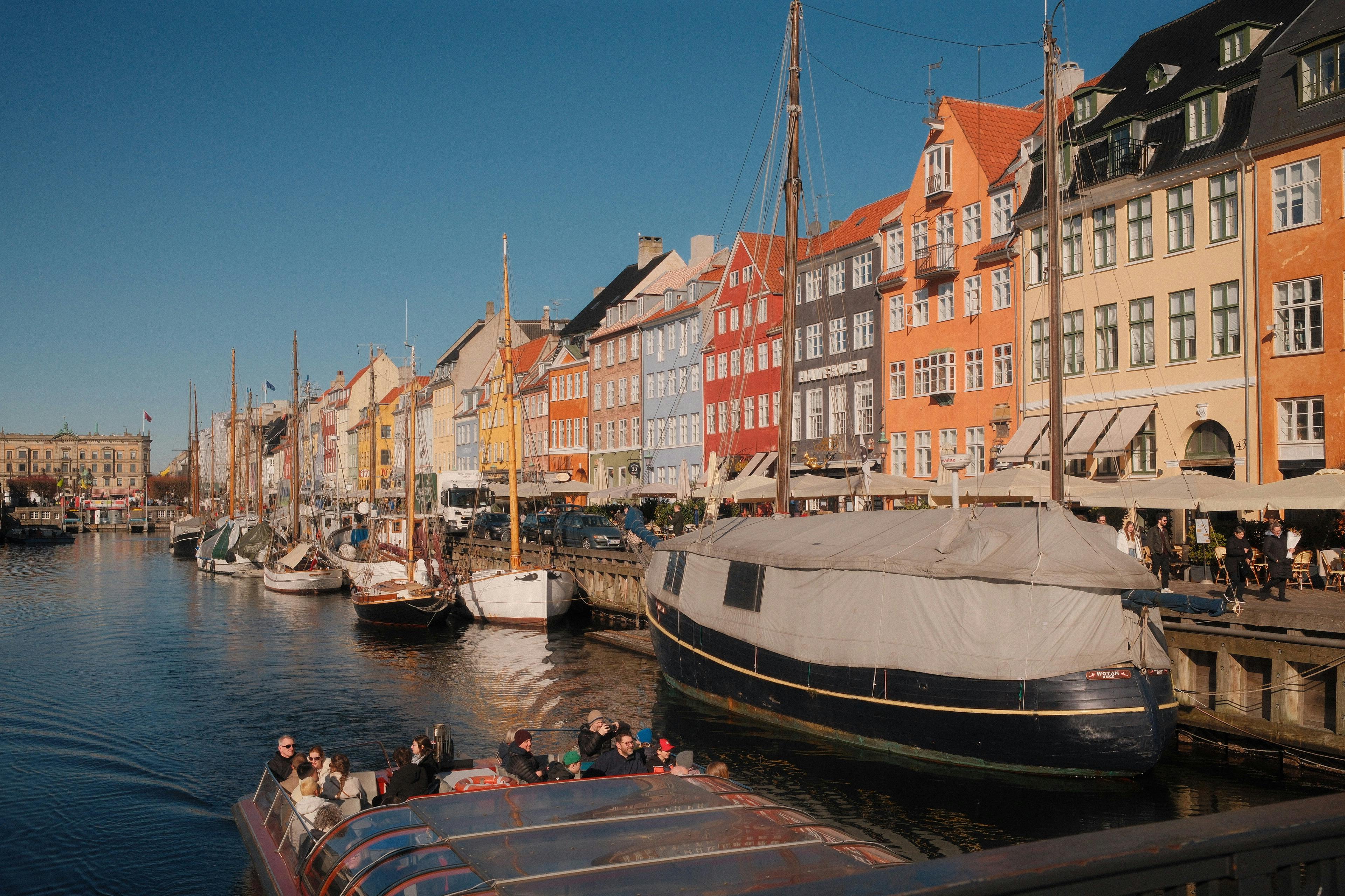 The colorful Nyhavn canal in Copenhagen, a safe and vibrant spot for solo women - safest european countries for solo female