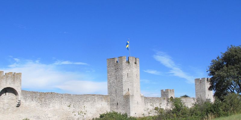 La muralla medieval de Visby