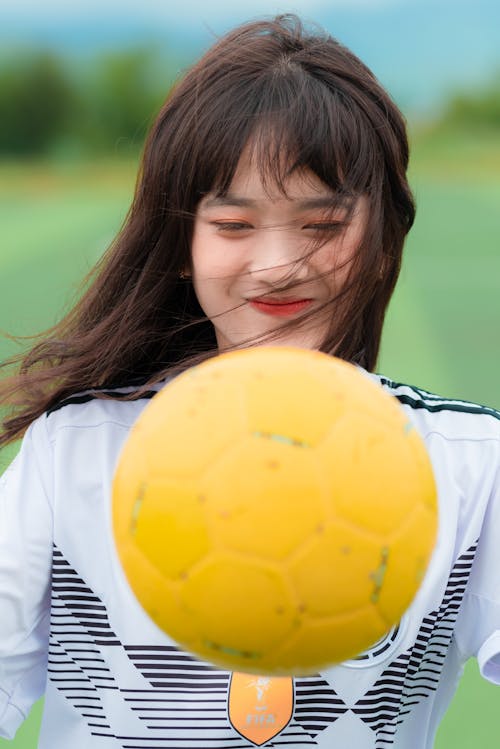 Free stock photo of asian, asian girl, ball