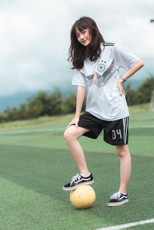 Immagine gratuita di Asiatico, calciatore, calcio