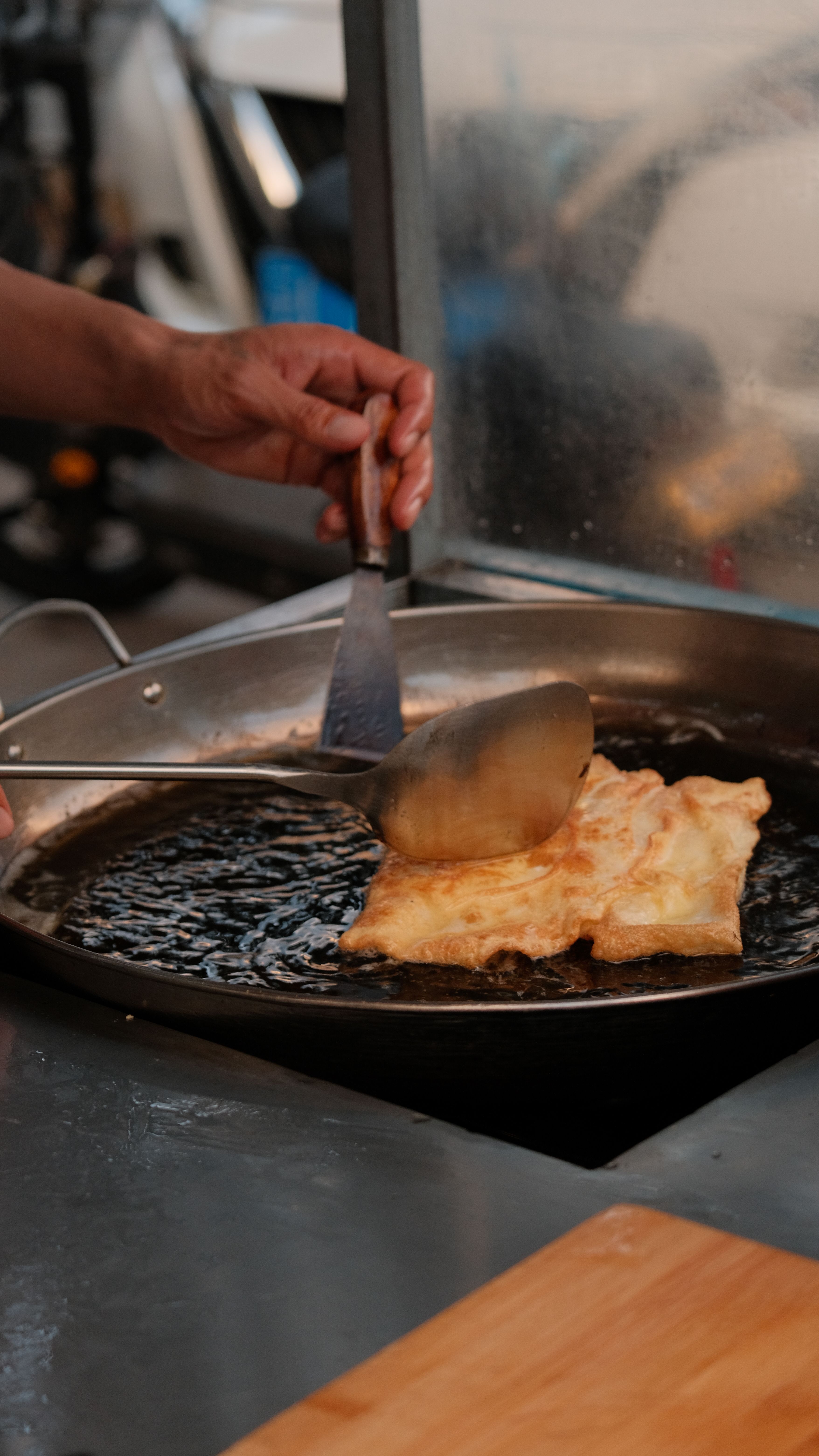 Erkuai (Grilled Rice Cake) — street food from Yunnan, China