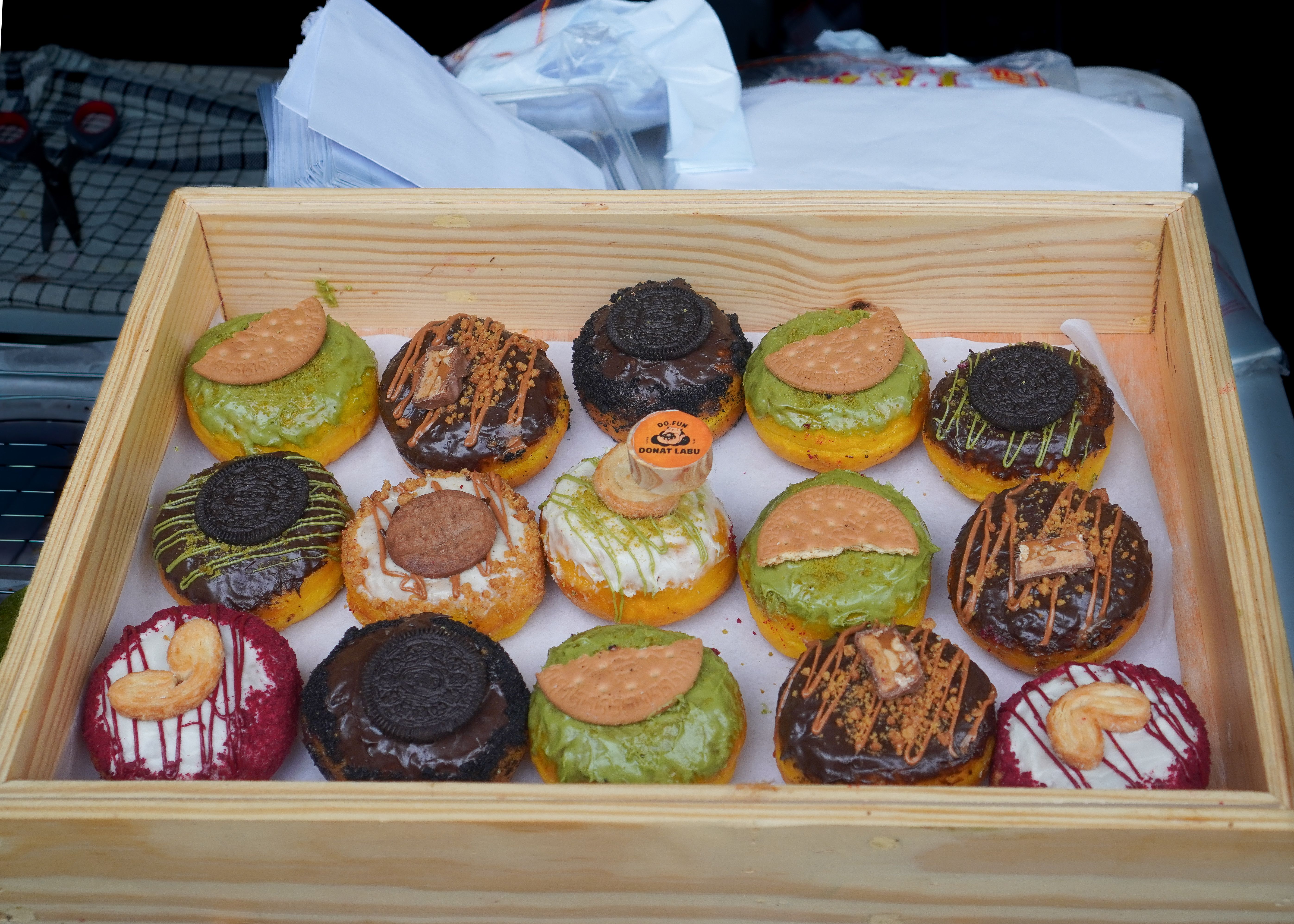 Donut & Coffee Box