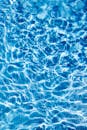Serene Blue Swimming Pool Water Texture