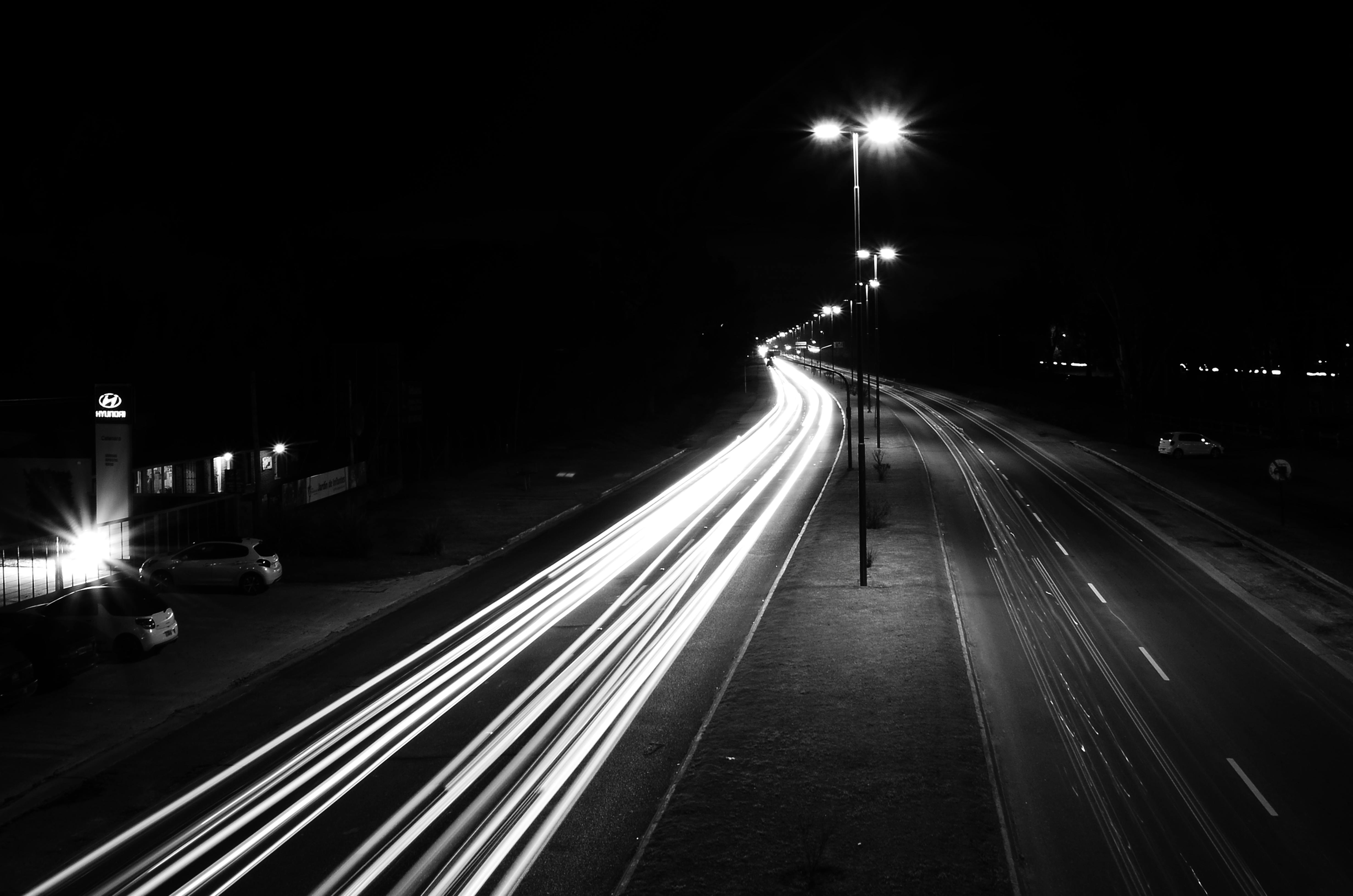 Kostenlos Kostenloses Stock Foto zu auto routen, autobahn, bewegungsunschärfe Stock-Foto