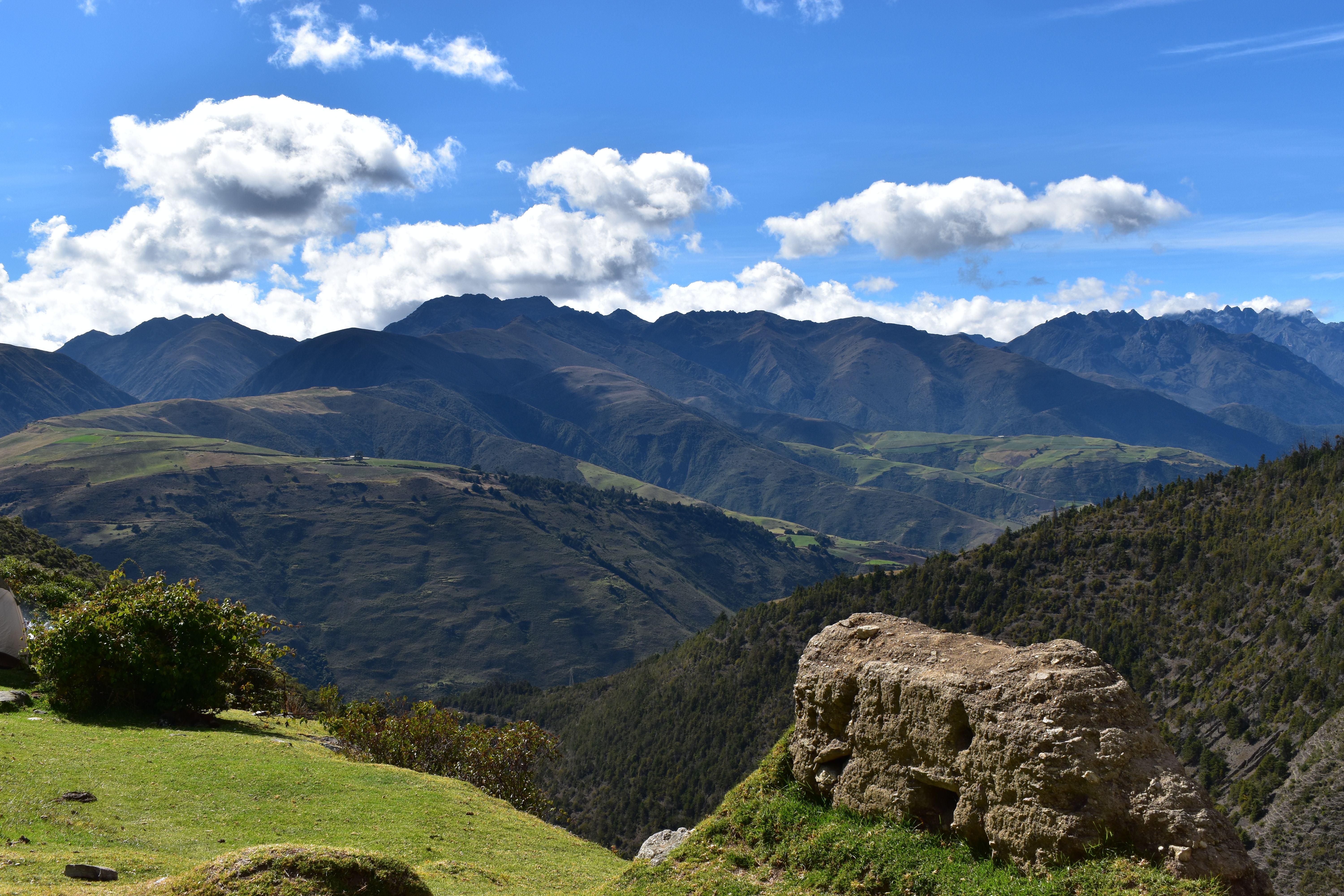 Vista Panorámica De La Cordillera De Los Andes En Mérida, Venezuela ...