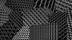 Abstract Geometric Black Pattern Design