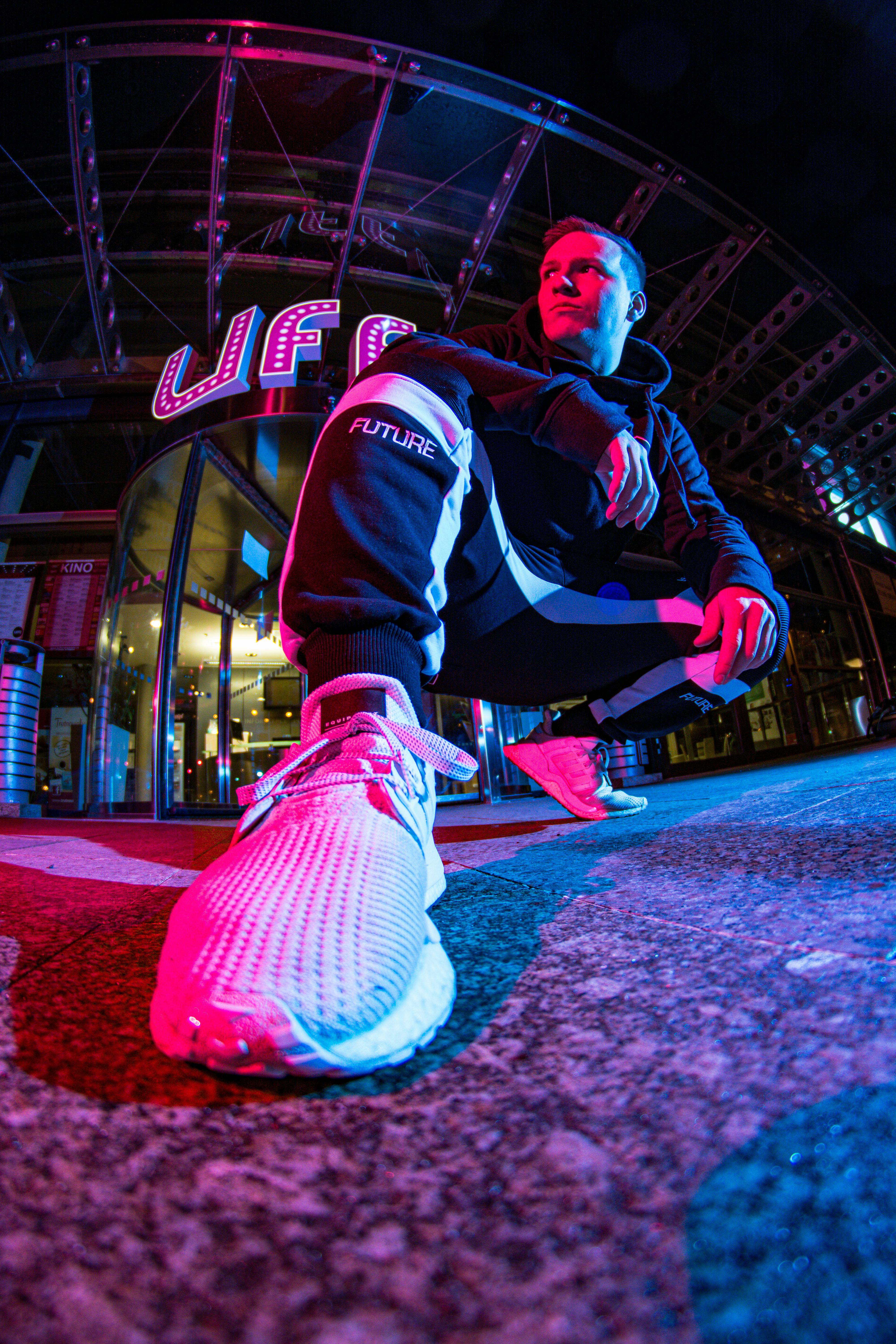 light city fashion man