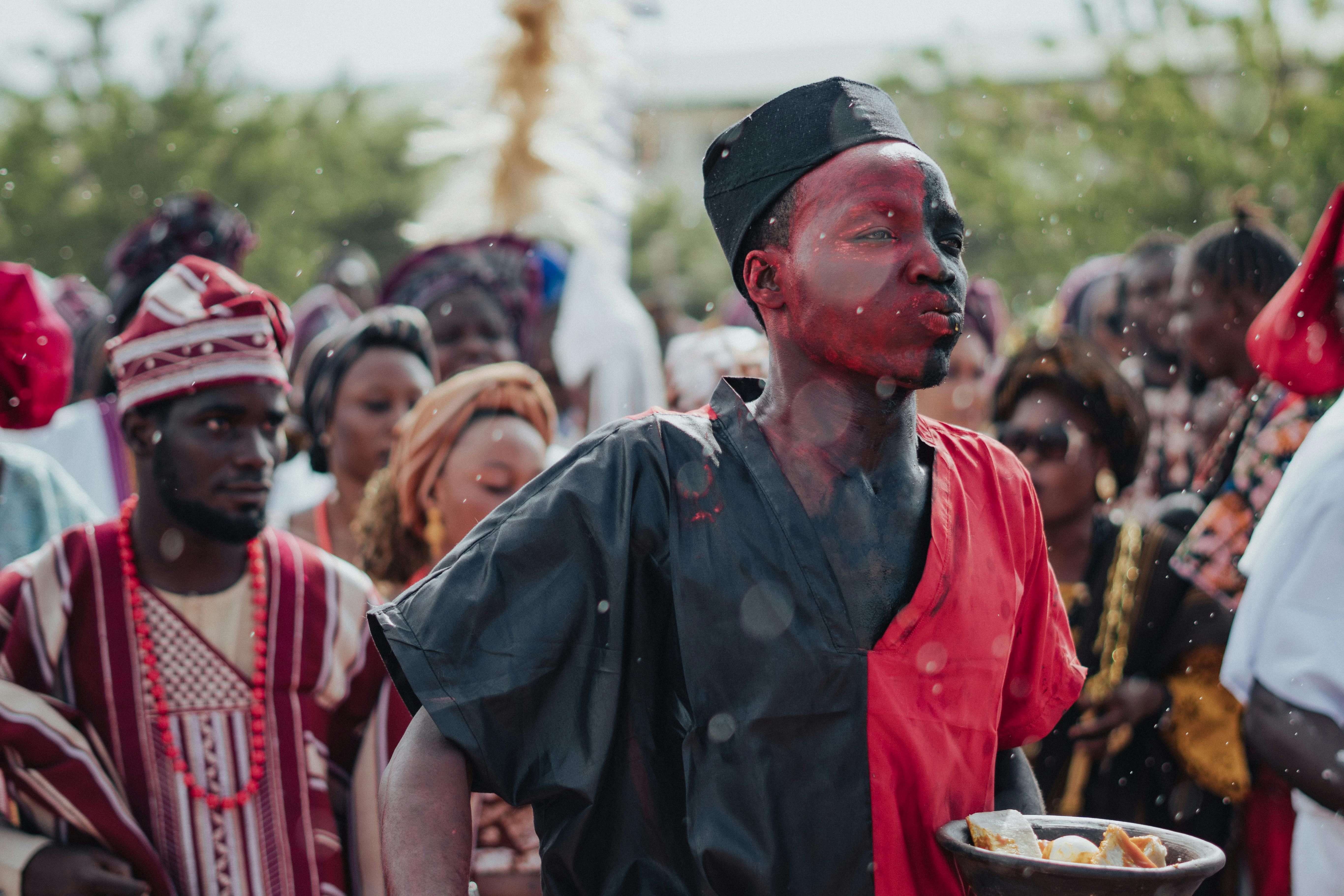 Traditional African Festival Celebration Scene · Free Stock Photo