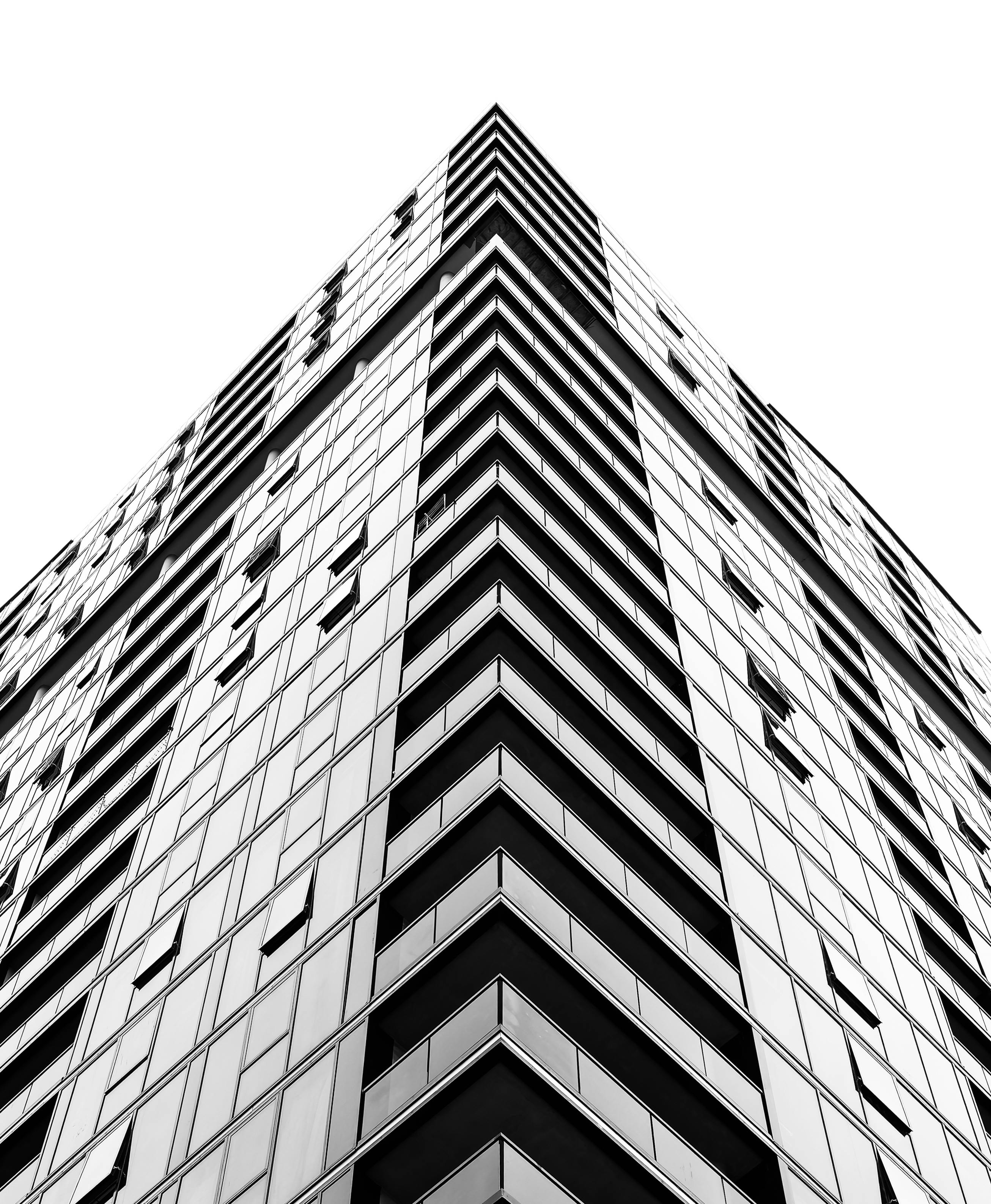 Kostnadsfria Slående arkitektonisk foto av en modern glasskyskrapa i Canberra, Australien. Stock foto