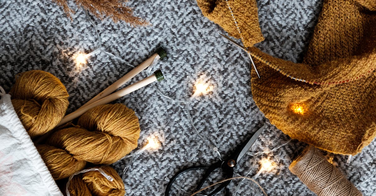 How to make a scarf knitting beginner