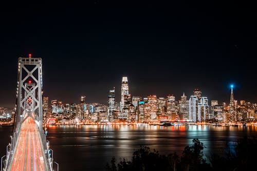 คลังภาพถ่ายฟรี ของ ซานฟรานซิสโก, ตอนเย็น, ตัวเมือง