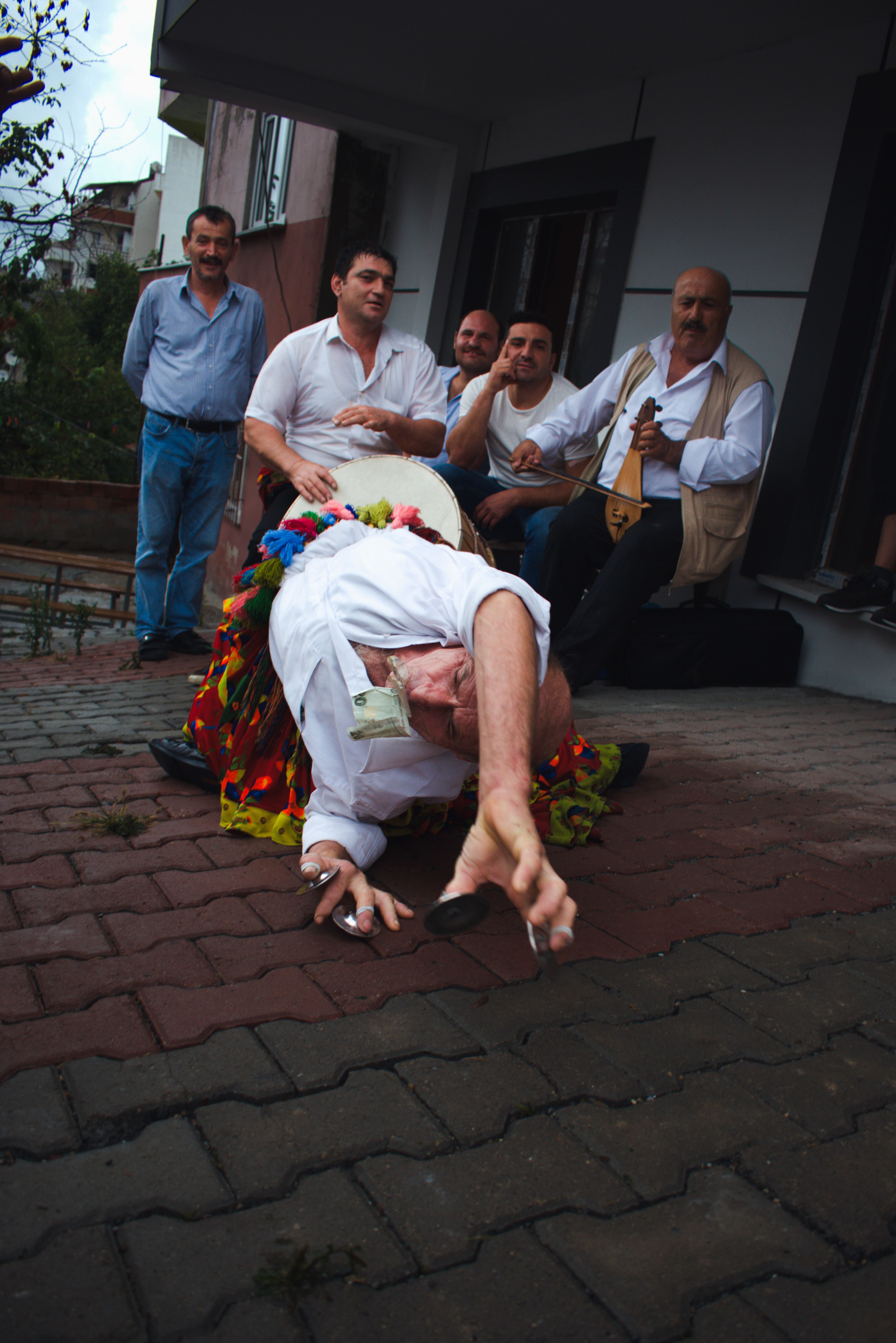 Vibrant traditional dance performance in Cide, capturing Turkish cultural heritage.