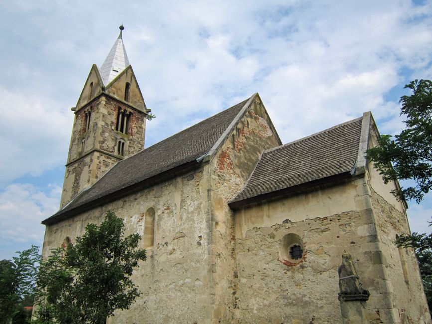Historic fortified church in Viscri, a UNESCO World Heritage Saxon village in Romania