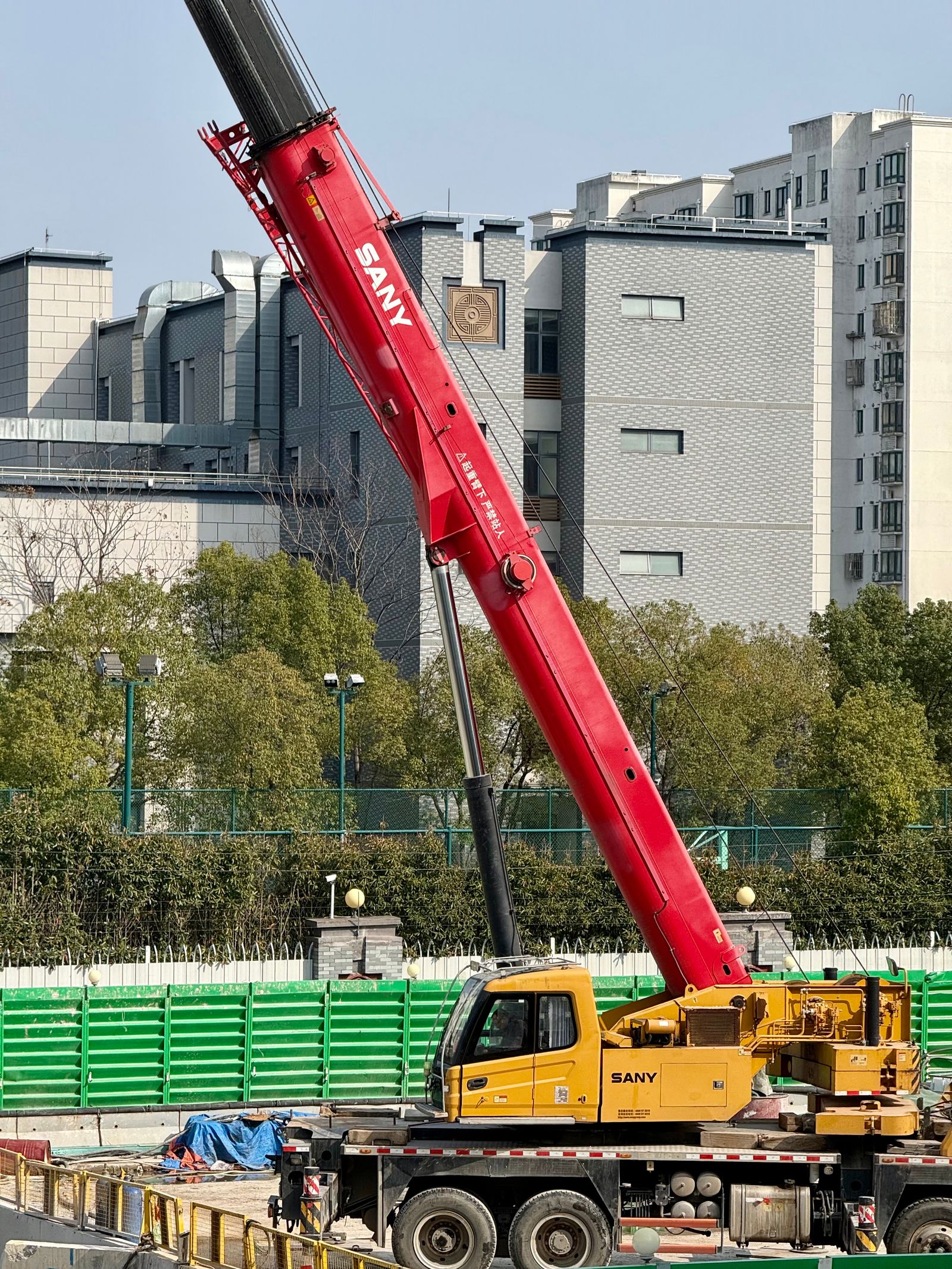 SANY concrete pump truck