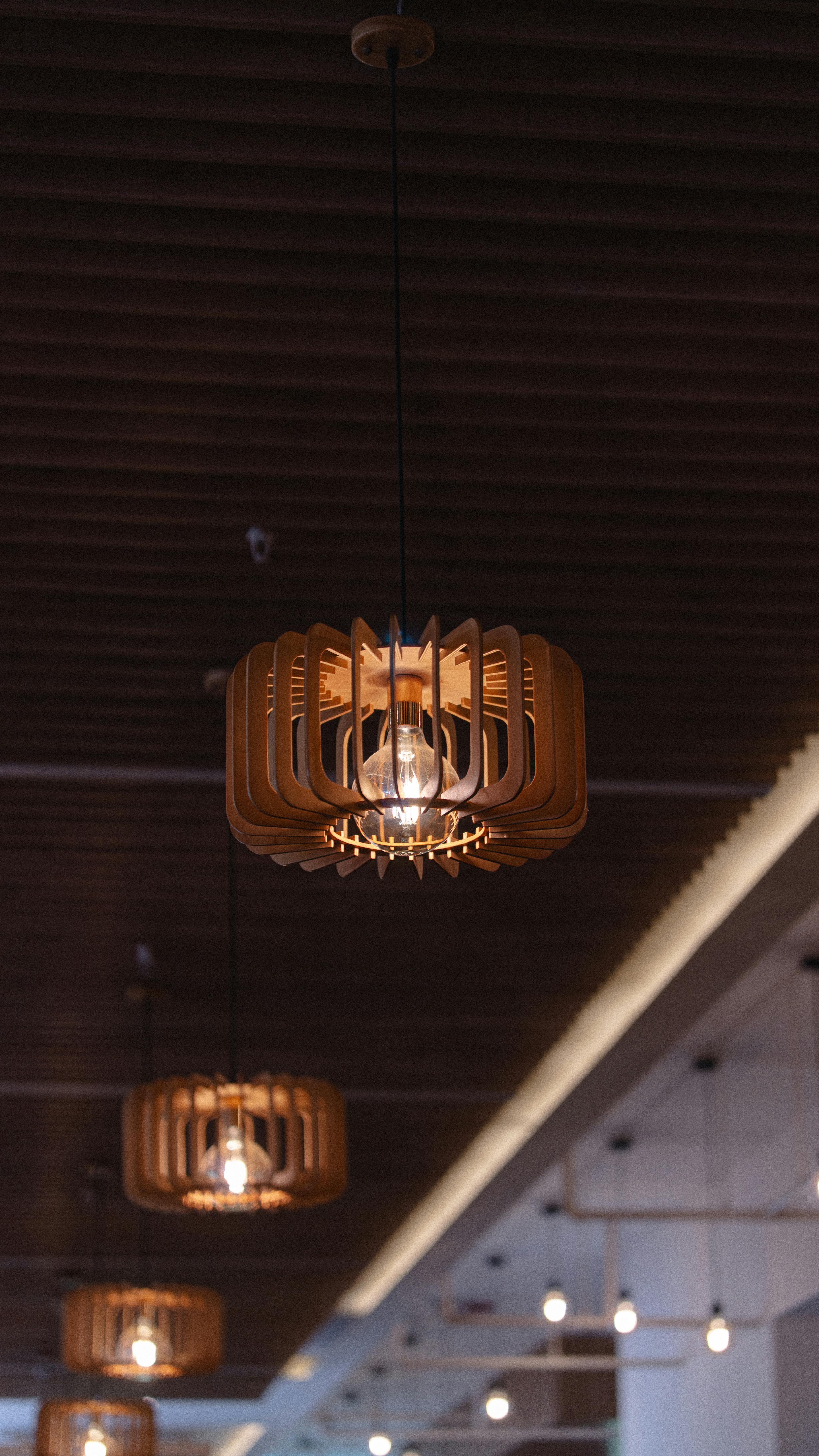 Free stock photo of aesthetic, decorative lamps Stock Photo