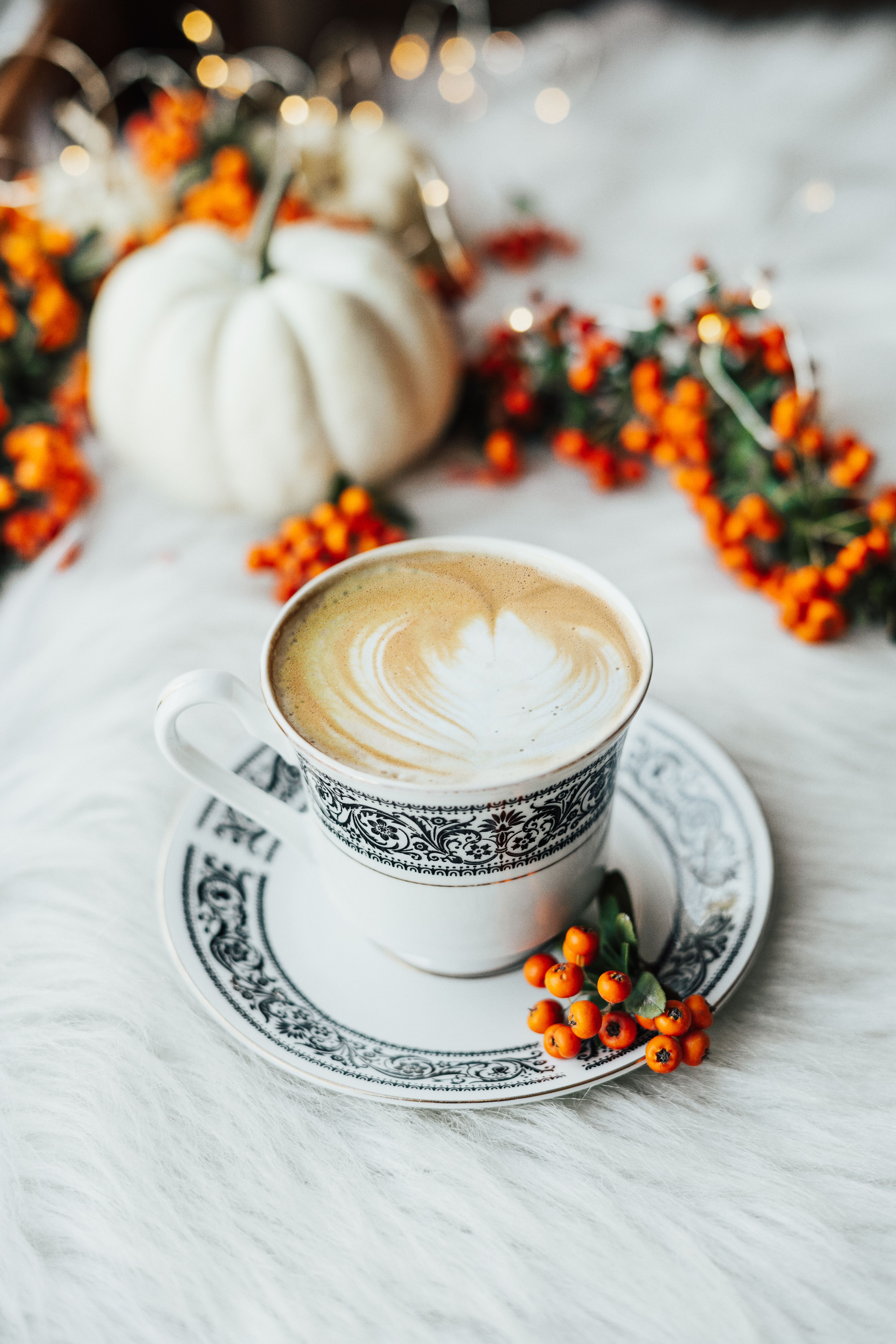Small faux gold accessories styled on a dollar tree coffee bar design for a luxe look
