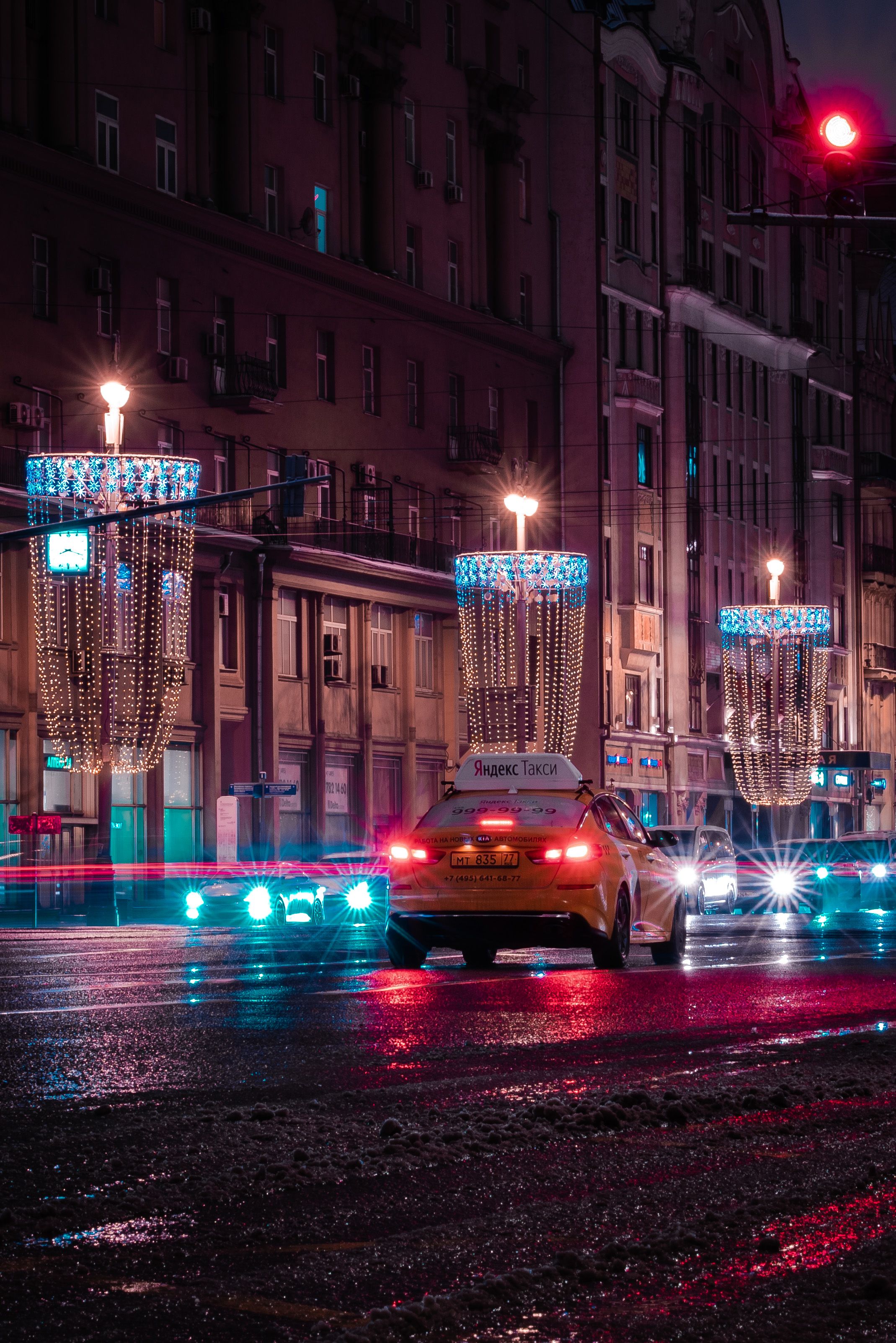 Cars on Road During Night Time · Free Stock Photo