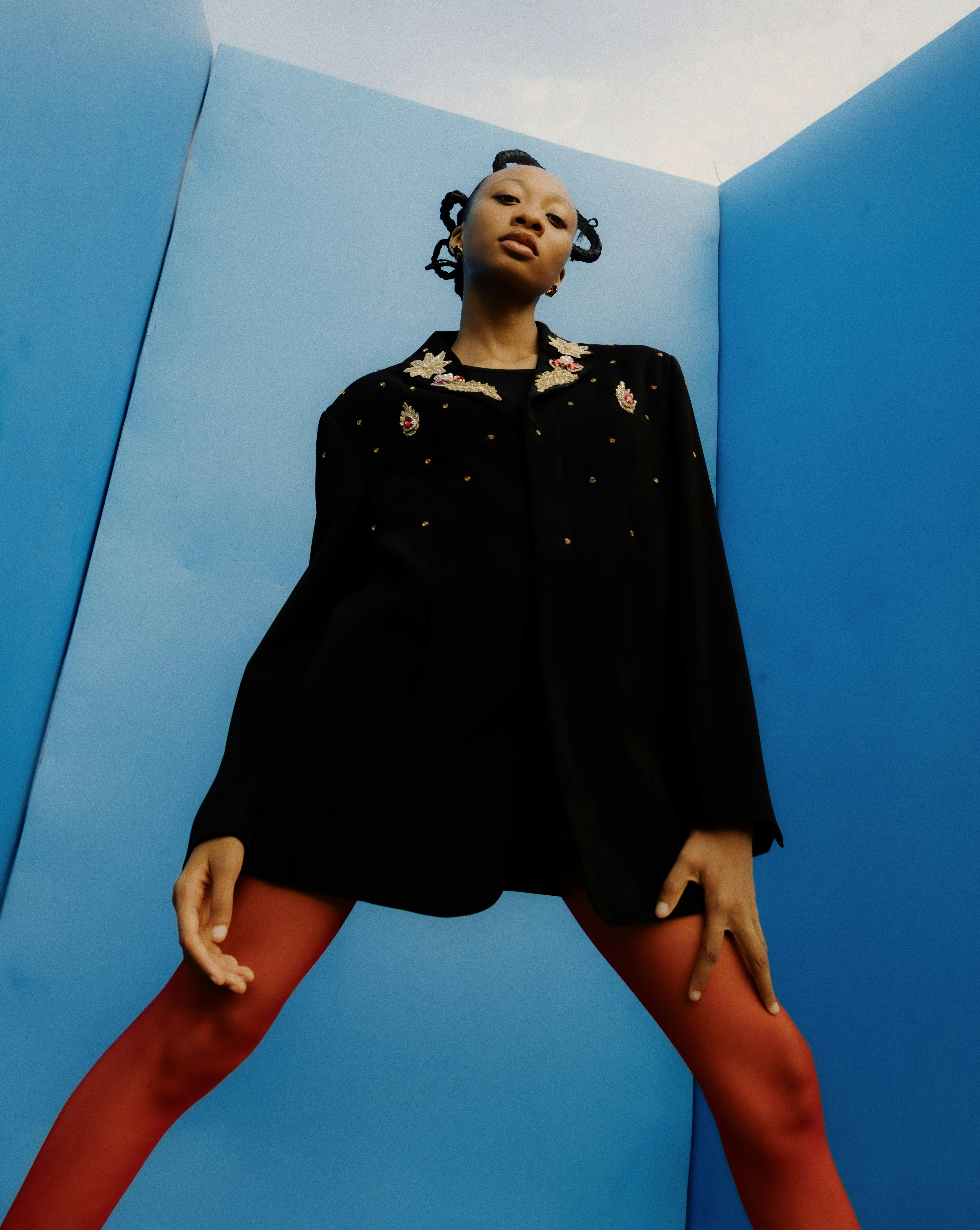 Gratis arkivbilde med alternativ mote, blå, blå og rød Arkivbilde