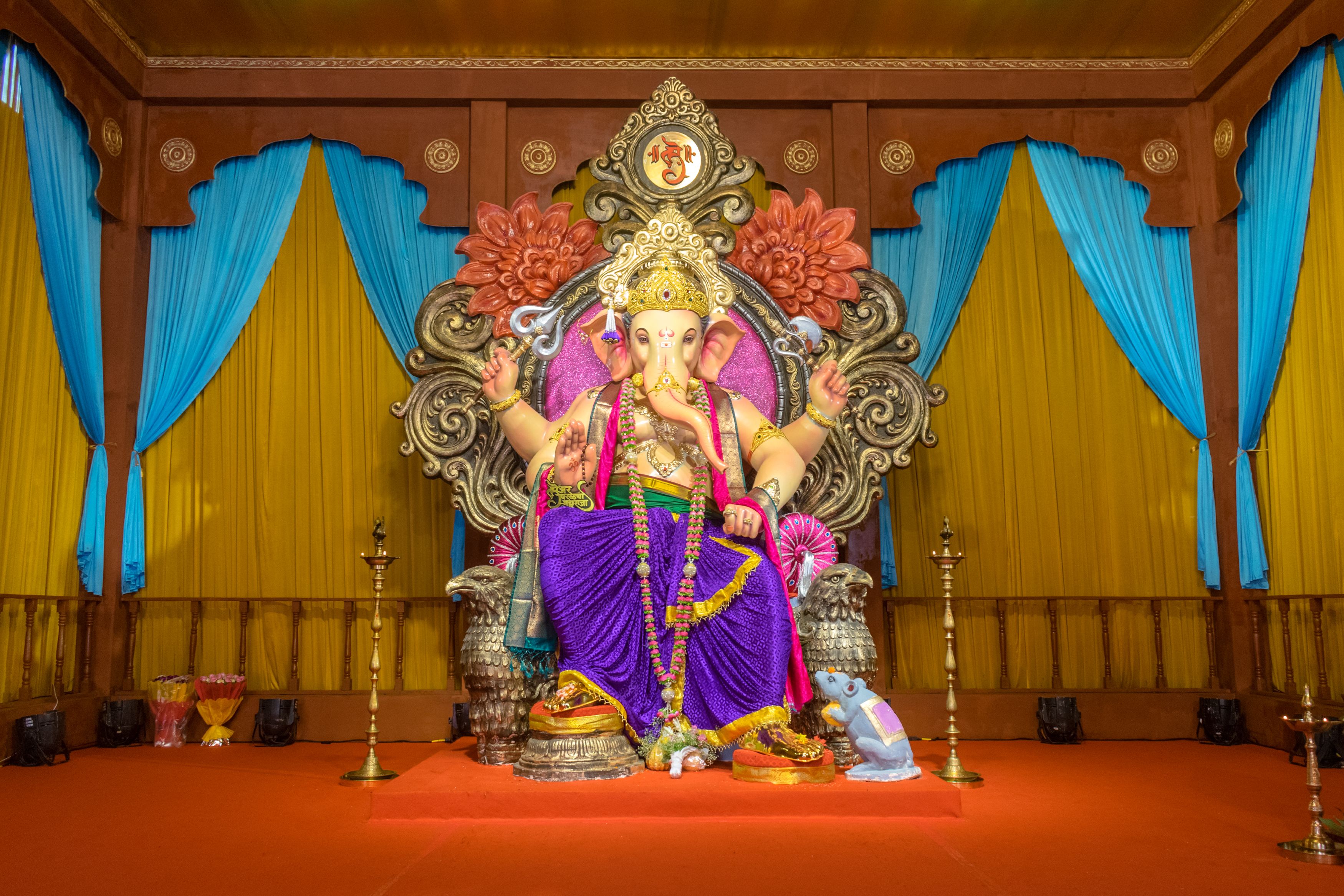 The 1893 Ganpati at Keshavji Naik Chawl