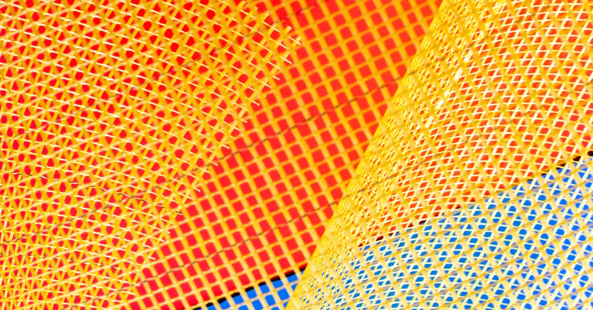 Abstract Mesh Abstract Geometric Mesh with Vibrant Colors · Free Stock Photo
