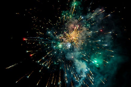 Imagine de stoc gratuită din artificii, cer, explozie